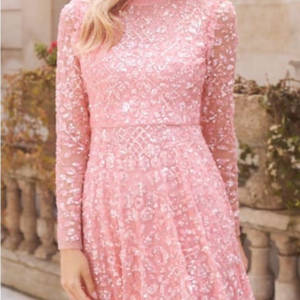 Pink Needle & Thread Aurelia Dress | Kate Middleton